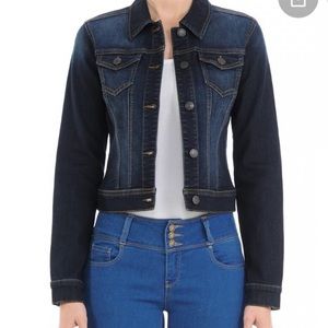 Dark wash Wax Jean jacket